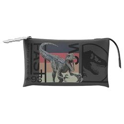 CYPBRANDS Jurassic World Roar! Drievoudige etui, Meerkleurig, Eén maat