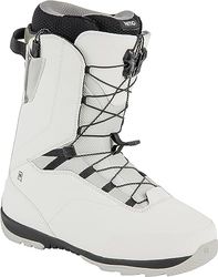 Nitro Męskie deski snowboardowe Venture TLS '23 All Mountian Freeride Freestyle system szybkiego sznurowania łódź snowboardowa, białe, MP 29.0 // EU 44 // US 11