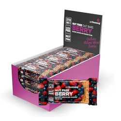 Get Buzzing Flapjacks Packs of 20 (20 Pack, Berry)