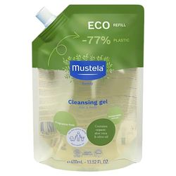 Eco Ricarica Gel detergente Bio 400 ml Corpo e Capelli fin dalla nascita Mustela