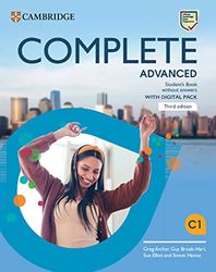 Complete Advanced. Third Edition. Student's Book without Answers with Digital Pack: Third Edition. Student's Book without Answers with Digital Pack