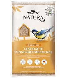 Dehner Natura Premium Nourriture pour Oiseaux Sauvages, graines de Tournesol décortiquées, 10 kg