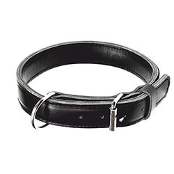 Dingo Gear S04032 Max Collier en Cuir véritable pour Chien Noir