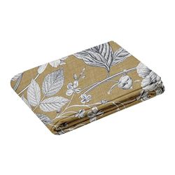 STOF - Copripiumino - Dimensione 140 x 200 cm - Qualità Percale di Cotone - 100% Cotone Certificato Oeko-Tex - Oro - Giallo - Modello Giacinto - Biancheria da letto - Letto singolo - Singolo