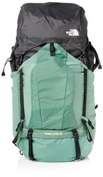 THE NORTH FACE Sac à dos de trekking unisexe Trail Lite 65, Vert foncé/gris asphalte, S/M, Classique