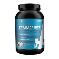 Trained by: JP Nutrition Cream of Rice 2kg, The Ultimate Carbohydrate (Banoffee)