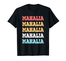 Simpatico regalo personalizzato Mahalia Nome personalizzato Maglietta