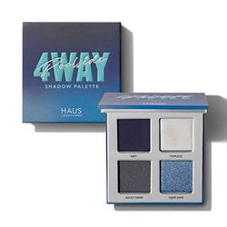 HAUS LABORATORIES By Lady Gaga: FOUR-WAY SHADOW PALETTE | GLAM ROOM PALETTE NO.1: FAME, Palette de 4 Fards Disponible en 9 Couleurs ou Palette de 10 Fards aux Finis Mats, Métallisés et Irisés