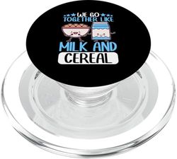 Vamos juntos como leche y cereales PopSockets PopGrip para MagSafe