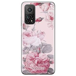 ERT GROUP mobiltelefonfodral för Huawei P20 LITE originalt och officiellt licensierat Babaco mönster Flowers 050 Vit optimalt anpassad till formen på mobiltelefonen, fodral tillverkad av TPU-plast