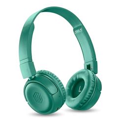 Music Sound Vibed Bluetooth-hoofdtelefoon met draaibare en opvouwbare oorkussens, gevoerde hoofdband voor maximaal draagcomfort, 35 uur afspeeltijd, groen