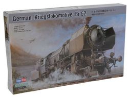 Hobbyboss 8375 in het Duits Kriegslokomotive Br 52" Plastic Model Kit, 1:72 Schaal