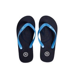 SSC NAPOLI Tongs 2024/2025, unisexe, adulte, bleu marine, 43