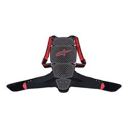 Alpinestars KR-Cell motorcykel-ryggskydd (L), grå svart röd