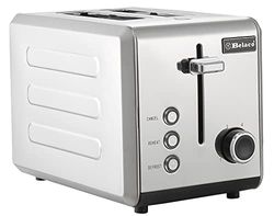 Belaco 2-Slice Toaster Wide Slots with Frozen, Cancel and Reheat Settings, Full Stainless-Steel Body, 810W