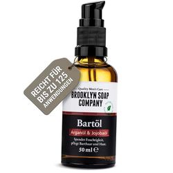 BROOKLYN SOAP COMPANY® · Huile pour barbe (50 ml) pour le soin quotidien de la barbe de 3 jours ou de la barbe entière