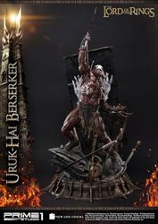 Prime 1 Studio Il Signore degli Anelli Statuetta 1/4 Uruk-Hai Berserker 93 cm