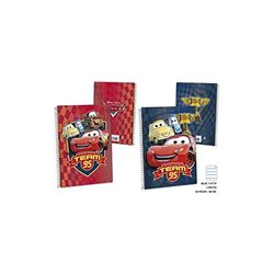 Disney - Blok 2 strepen 1/4 softcover 60 vellen 60 gram, cars