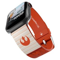 Star Wars - Rebel Classic Cinturino Smartwatch - Licenza ufficiale, compatibile con ogni dimensione e serie di Apple Watch (orologio non incluso)