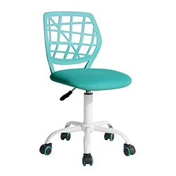 HOMYLIN Chaise de Bureau à Domicile, Ergonomique, réglable en Hauteur, pour la Maison, Le Bureau, Le Bureau, Turquoise