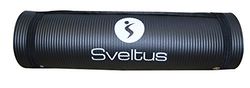 Sveltus - Alfombra de Entrenamiento de 140 x 60 x 1 cm. - Unisex - Color Negro