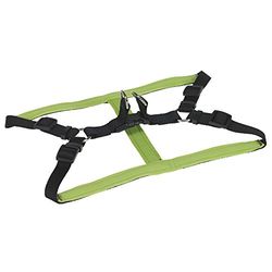 CHAPUIS SELLERIE SLA279 Arnés ajustable de perro - Correa confort de nailon negra - Ancho 20 mm - Dimensiones: 50-70 cm - Talla L