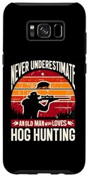 Custodia per Galaxy S8+ Hog Hunting Hunter Wild Pig Huntsman Hunt Boar Hunters