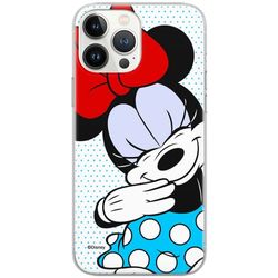 ERT GROUP mobiltelefonfodral för Apple Iphone 6 PLUS originalt och officiellt licensierat Disney mönster Minnie 033 Vit optimalt anpassad till formen på mobiltelefonen, fodral tillverkad av TPU-plast