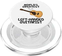 El mejor guitarrista zurdo del mundo, guitarra acústica PopSockets PopGrip para MagSafe