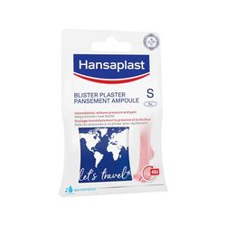 HANSAPLAST - Pansements Ampoules Petit Format - Soulagent la Douleur & Favorisent la Cicatrisation des Ampoules - Adhésivité 48 h - Transparents - Pansements Technologie Hydrocolloïde