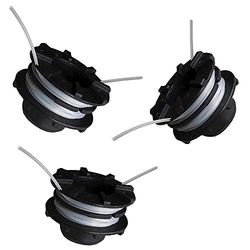 IKRA draadspoelen (DA-F16) 73500700-3 set van 3 voor grastrimmer bosmaaier IBF 31-4, IBF 43, IBKH 33 & PB 43