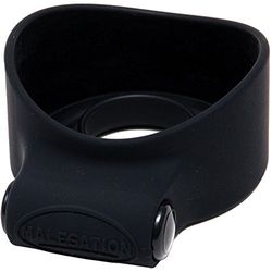 Malesation Black Vibrating Penis Pump Sleeve