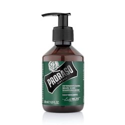 Proraso Champú barba, 200 ml, champú hidratante profesional para el cuidado barba hombre que elimina impurezas y suaviza la piel, con aroma a lavanda