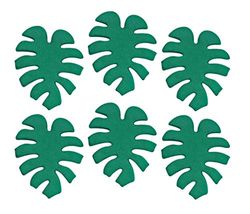 Anniversary House Tropical Leaf Sugarcraft Toppers