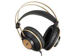 AKG K92 hoogwaardige lichtgewicht hoofdtelefoon met gesloten achterkant met bewaking, zwart, 1 tel