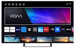 TELE System Smart TV 43-inch 4K Ultra HD TS43FL4KSMV13, TivùSat 4K Ultra HD CAM Certified, dubbele afstandsbediening, HbbTV, HDR10 HLG, randloze LED TV powered by VIDAA