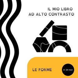 IL MIO LIBRO AD ALTO CONTRASTO: LE FORME: UN LIBRO SEMPLICE CON IMMAGINI AD ALTO CONTRASTO ADATTO AI BIMBI PIÙ PICCOLI