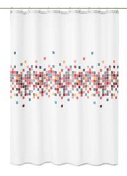 Kleine Wolke Cora douchegordijn, textiel PES, meerkleurig, 180 x 200 cm