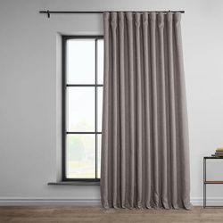 HPD Half Price Drapes BOCH-LN18511-120-DW Rideau occultant Extra Large en Lin 100 x 120 cm