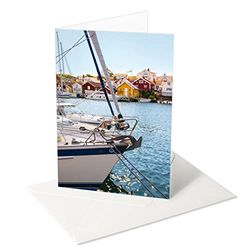 Komma³ Papeterie und mehr e.K. Inh. A. Weise Photo Lucky Motif: Sailing Boats in the Harbour