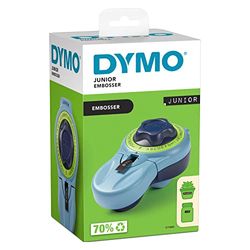 DYMO Junior Home - Etichettatrice per goffratura, 42 caratteri con manopola grande, non richiede batterie