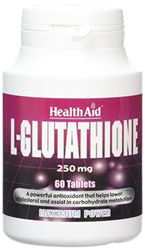 HealthAid L-Glutathione 250mg - 60 Tablets