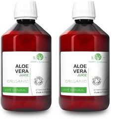 B.O.T cosmetic & wellness - Aloe Vera Líquido 100% Puro y Orgánico | Innovador Cuidado Personal | Hidratación Intensiva | Alivio de Piernas Cansadas | Revitalizador Capilar, 100 ml (Paquete de 2)