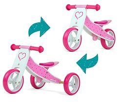 Milly Mally Jake Three-wheel Balance Bike