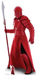 STAR CUTOUTS Silhouette en Carton Grandeur Nature de la Garde préétaorienne (Naginata) (The Last Jedi)
