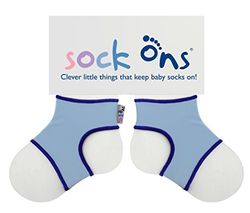 Sock Ons Socks 6-12 Meses, azul bebé (1 par)