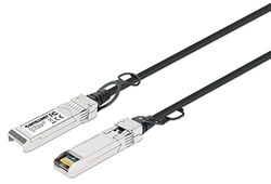 Intellinet SFP+ 10G Cavo Twinax passivo DAC SFP+ a SFP+, 3 m, compatibile con HPE, Direct Attach Copper, AWG 30, nero