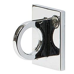 Securit 77387 Soporte de pared para columna separadora, metal, 5 x 3,8 x 4 cm, 1 unidad