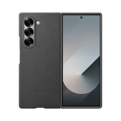 Samsung Eco-Leather Case Funda de Cuero Vegano Gris para Galaxy Z Fold6