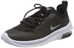 Nike Wmns Air Max Axis Prem, atletiekschoenen voor dames, Zwart Mtlc Zilver Wit 003, 44 EU